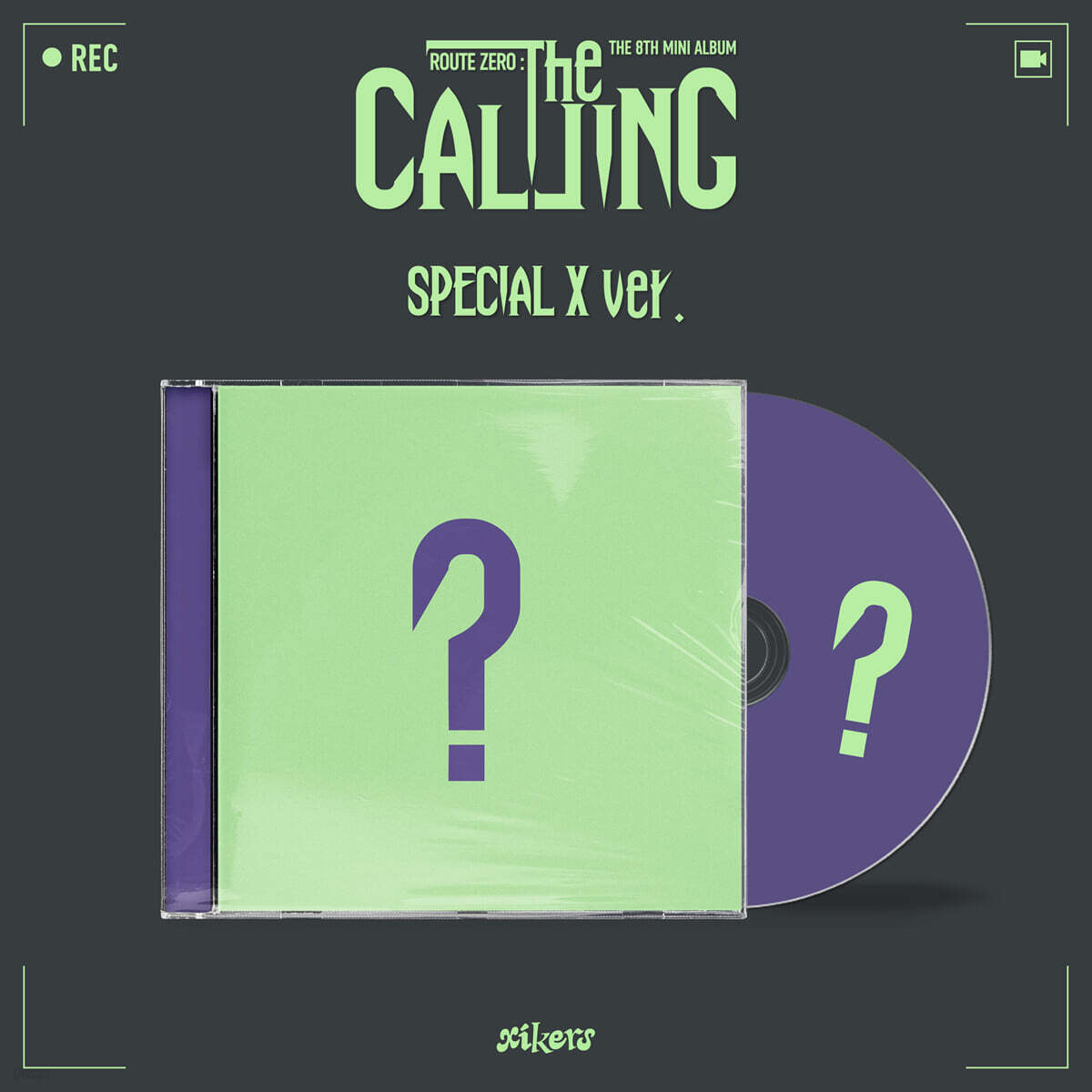 xikers – 8TH MINI ALBUM [ROUTE ZERO : The CALLING] (SPECIAL X Ver.) (Random)
