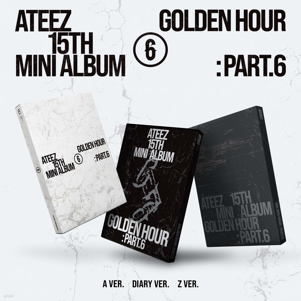 ATEEZ – 15TH MINI ALBUM [GOLDEN HOUR : Part.6] (Random) + Apple Music Gift