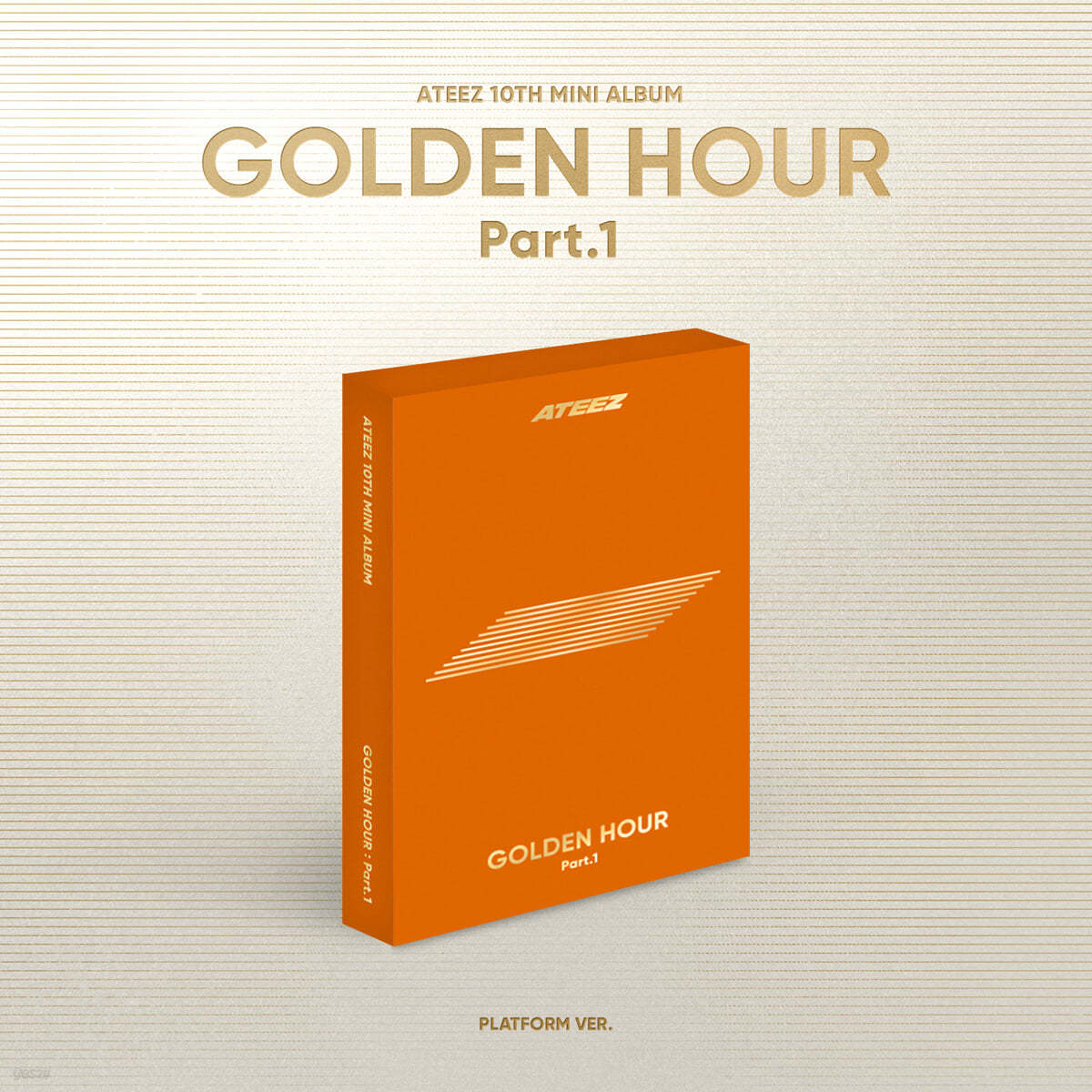ATEEZ 10TH MINI ALBUM – GOLDEN HOUR : Part.1 (Platform Ver.)