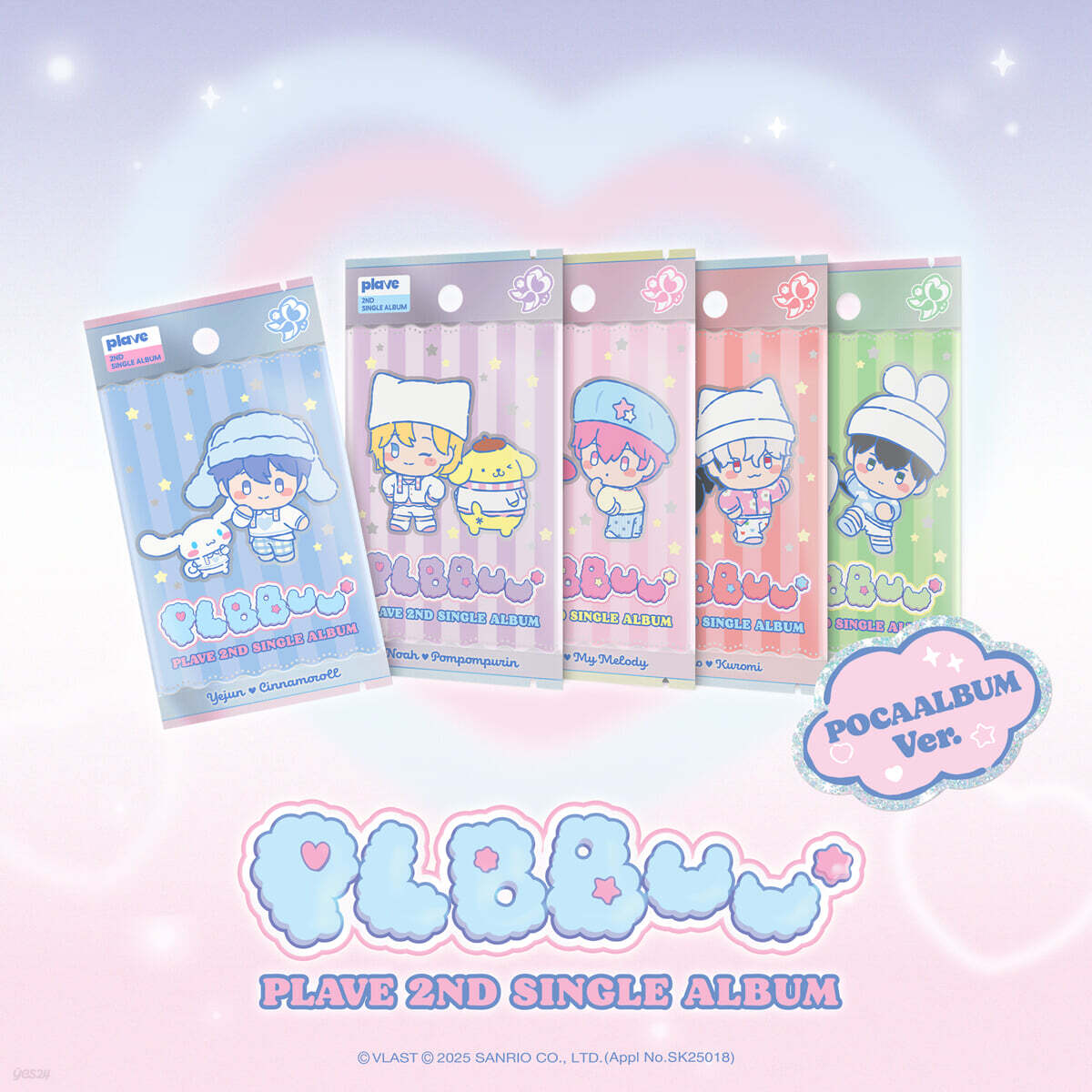 PLAVE – 2nd Single Album [PLBBUU] (POCAALBUM Ver.) (Random)