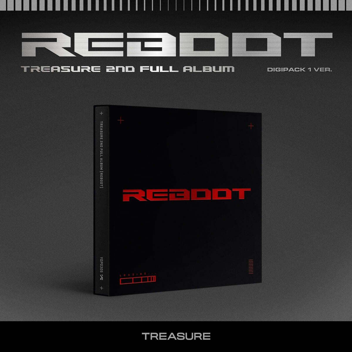 TREASURE 2ND FULL ALBUM – REBOOT (DIGIPACK Ver.)