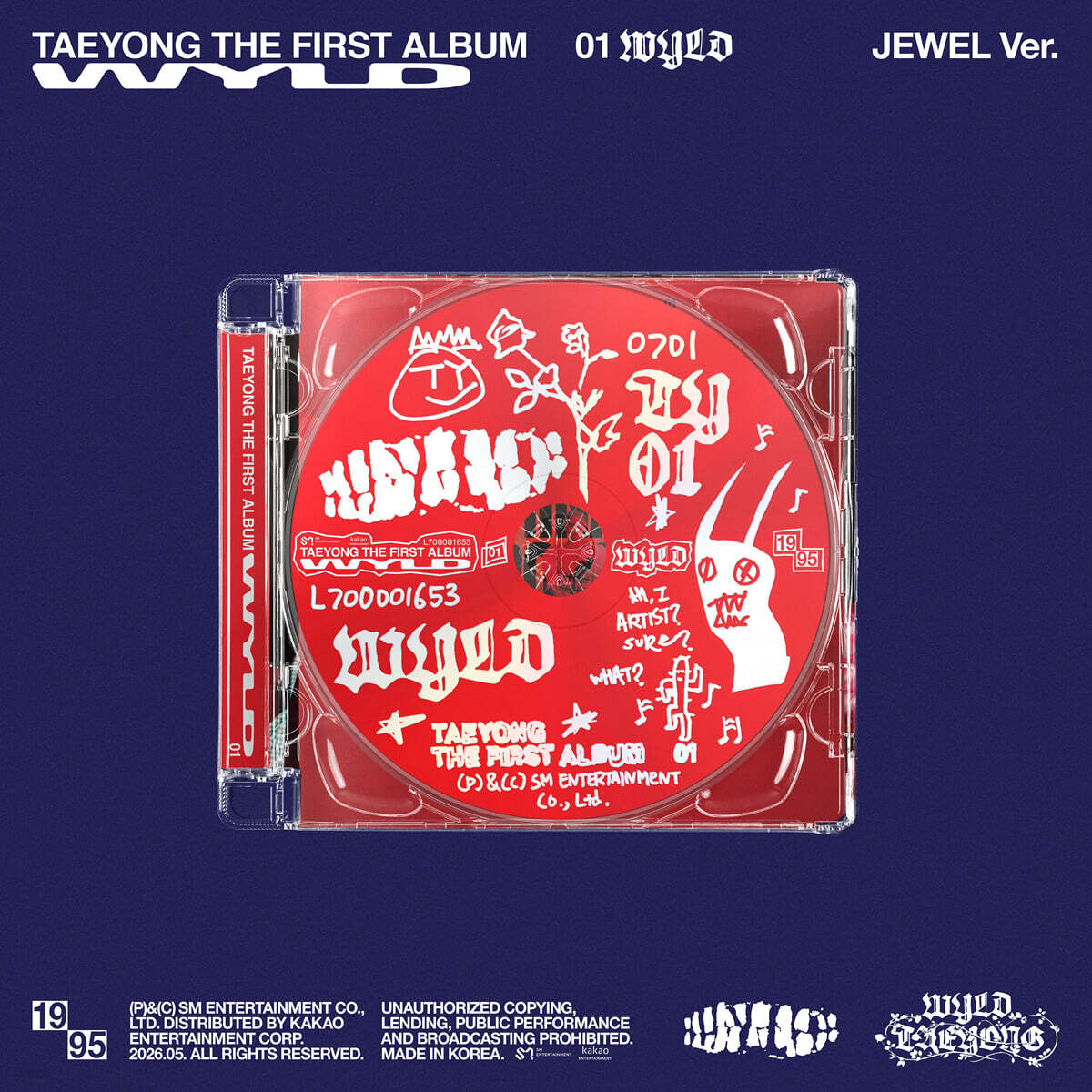 TAEYONG – The 1st Album [WYLD] (Jewel Case Ver.)