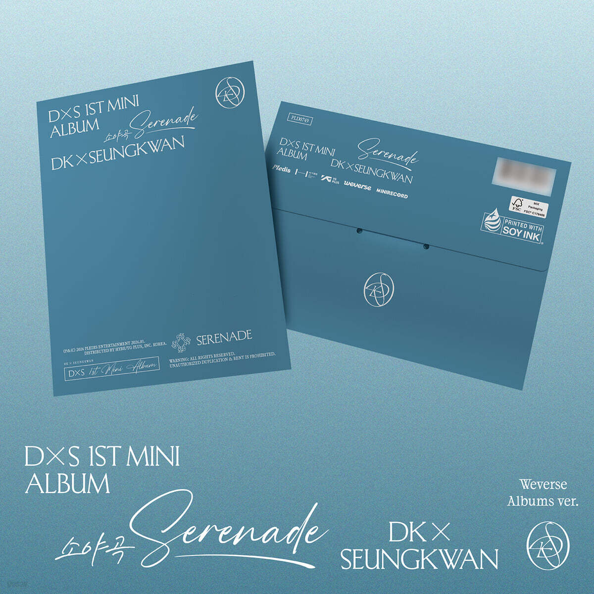 DK X SEUNGKWAN – 1ST MINI ALBUM ‘소야곡’ (Weverse Albums Ver.)