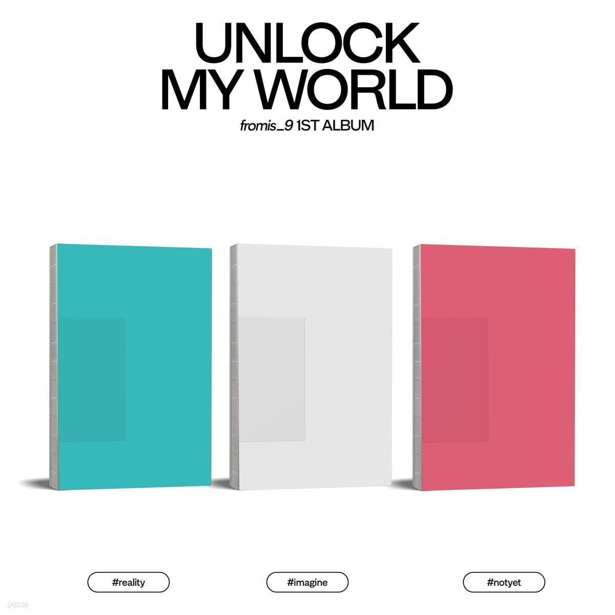 Fromis_9 Album Vol. 1 - Unlock My World (Random) + Ktown4U Benefit - KKANG
