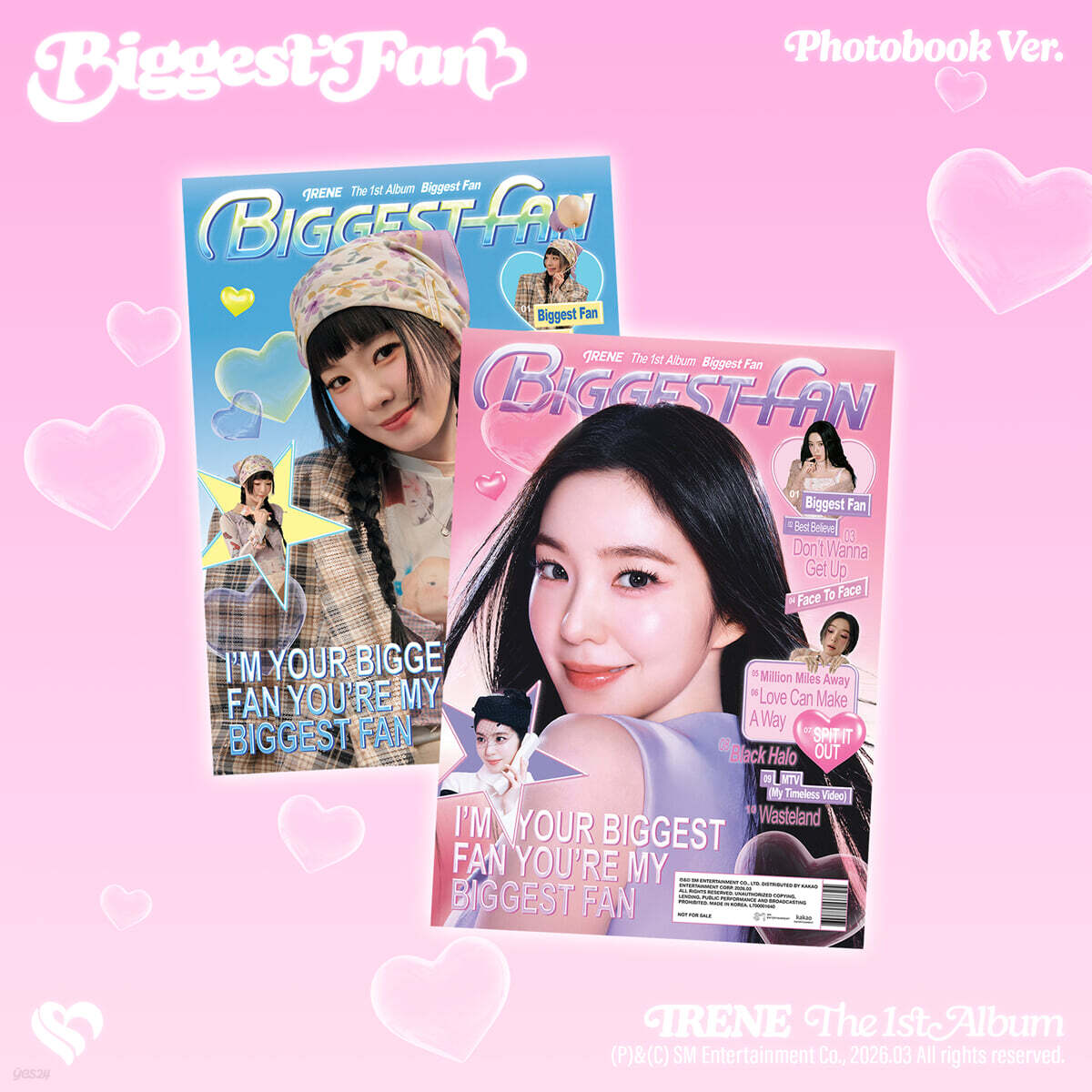 IRENE – The 1st Album [Biggest Fan] (Photobook Ver.)