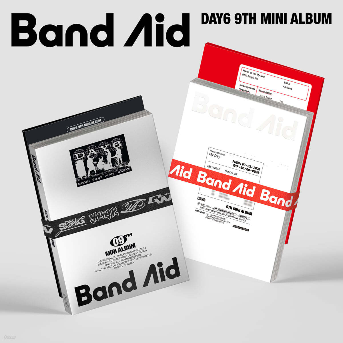 DAY6 9th Mini Album – Band Aid (Random)