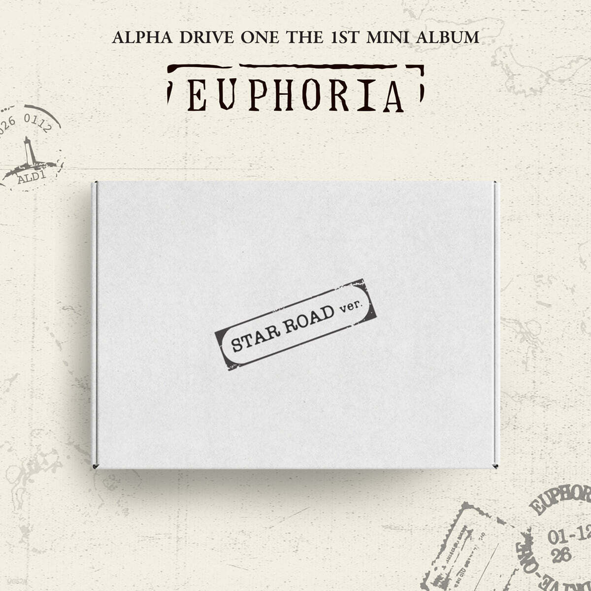 ALPHA DRIVE ONE – THE 1ST MINI ALBUM [EUPHORIA] (STAR ROAD Ver.) + Apple Music Gift