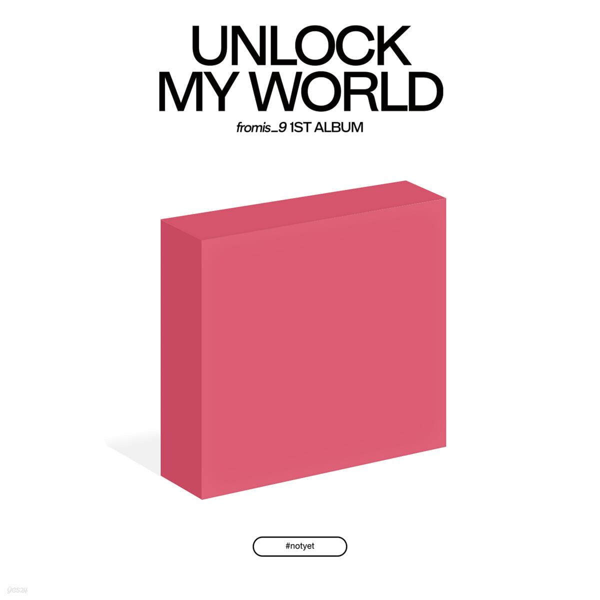 Fromis_9 Album Vol. 1 - Unlock My World (KiT Ver.) - KKANG