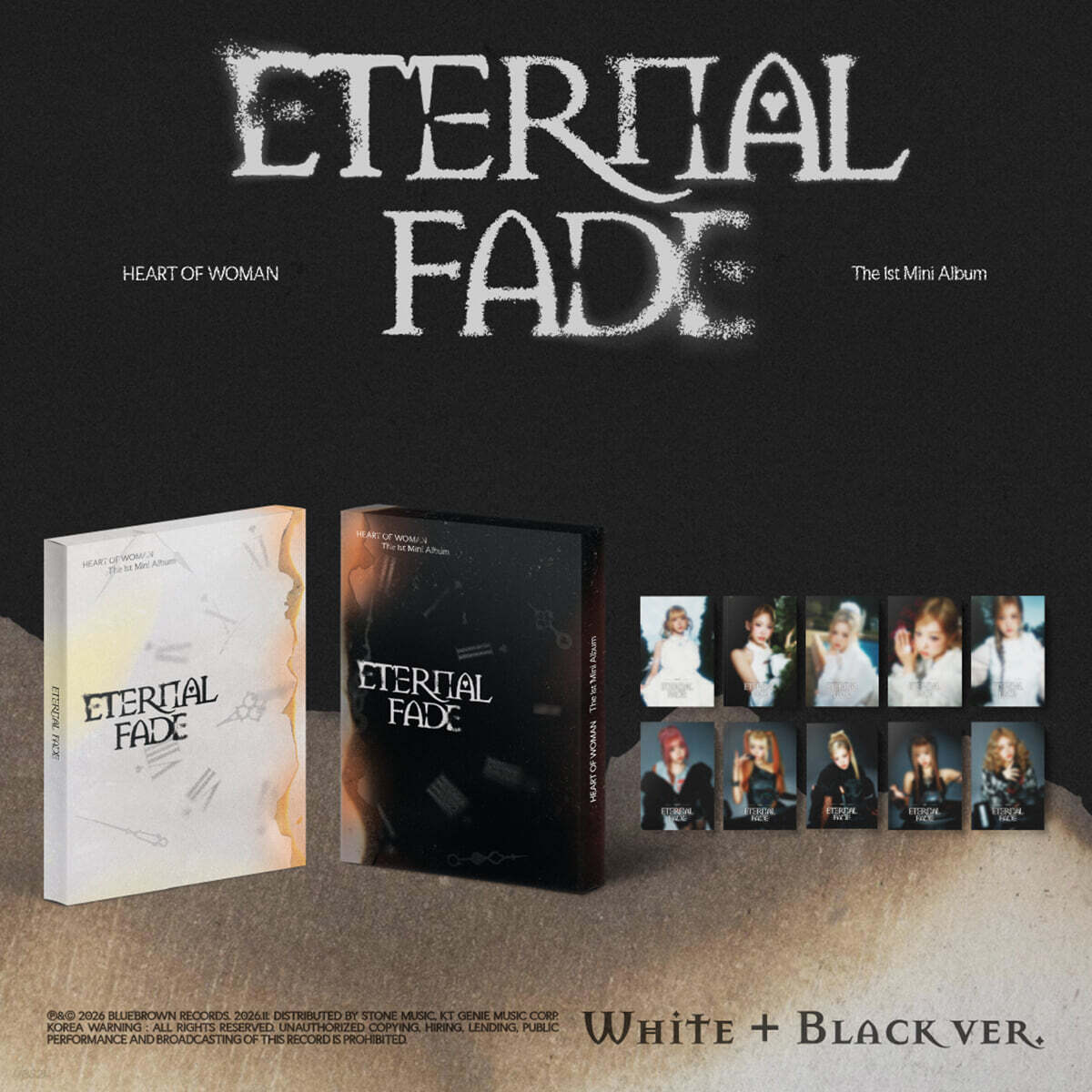 HEART OF WOMAN – The 1st Mini Album [ETERNAL FADE]