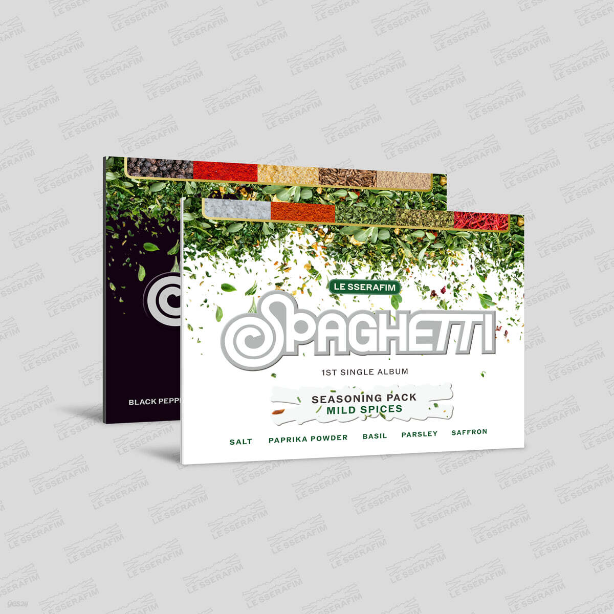 LE SSERAFIM – 1st Single Album [SPAGHETTI] (Weverse Albums Ver.) (Random)