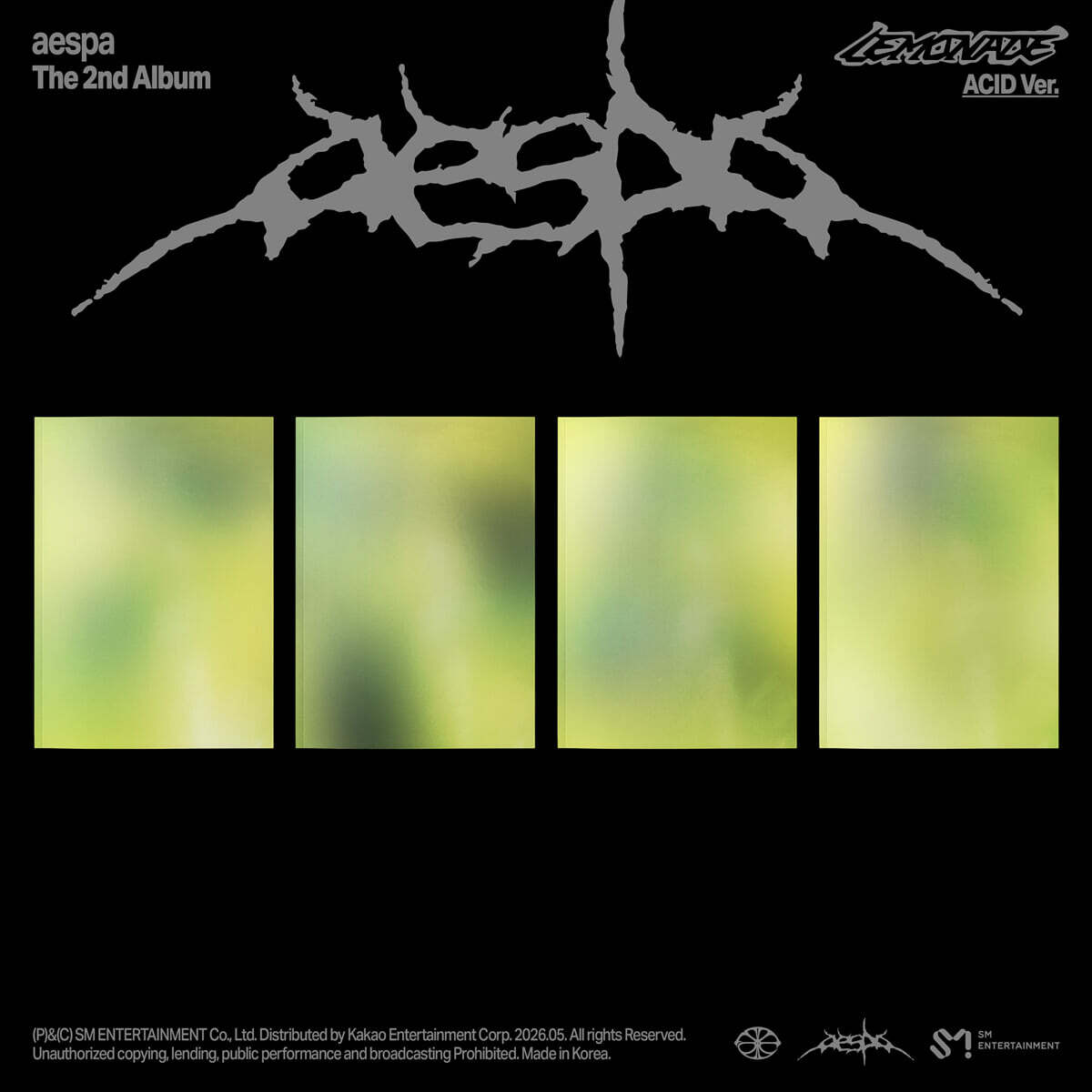 aespa – The 2nd Album [LEMONADE] (ACID Ver.) (Random)