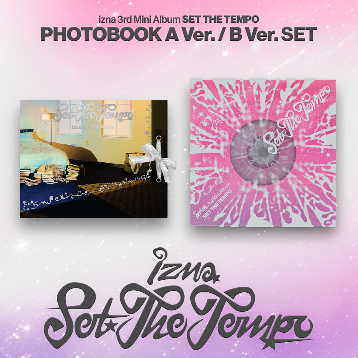 izna – [SET THE TEMPO] (PHOTOBOOK Ver.) (Random)