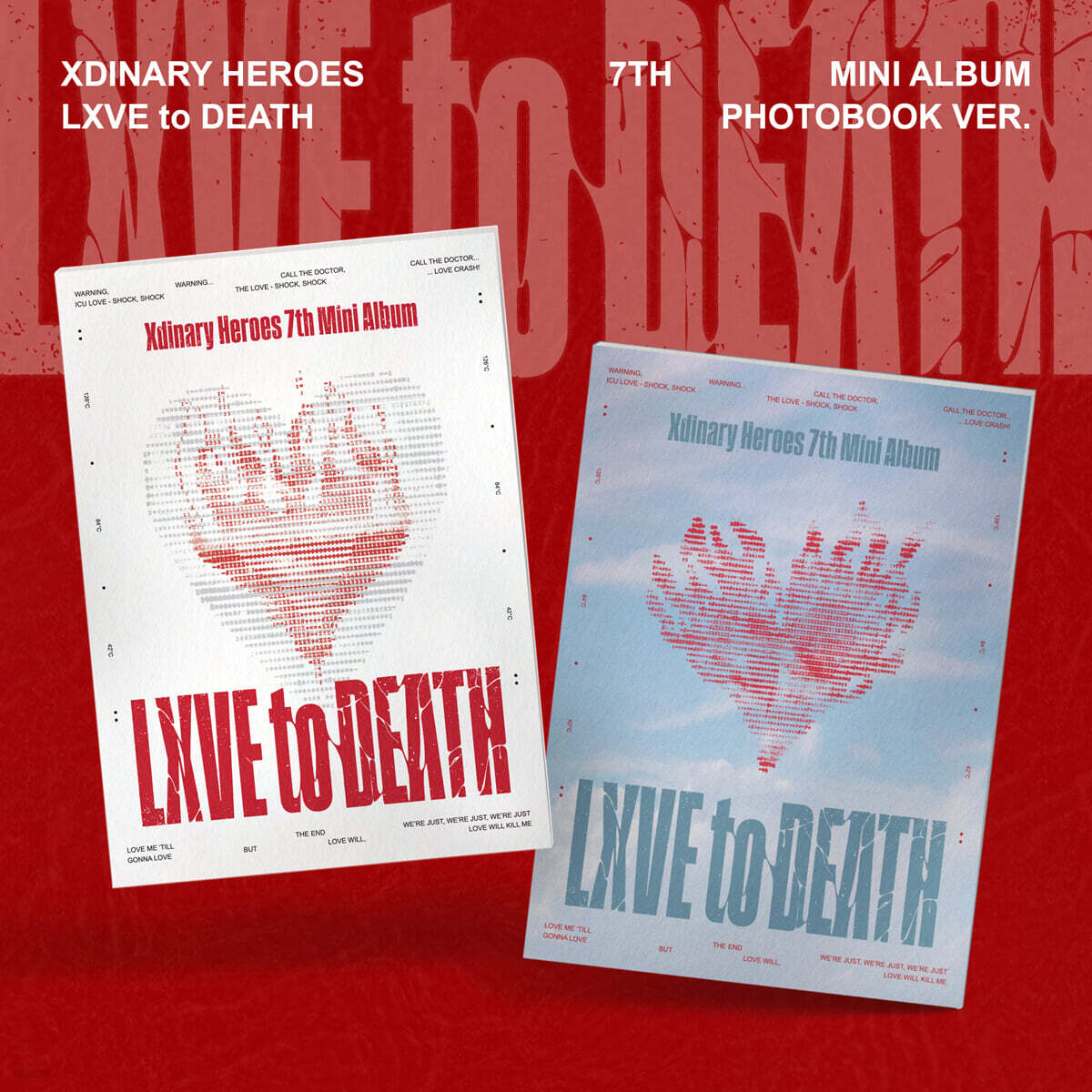 Xdinary Heroes – 7th Mini Album [LXVE to DEATH] (Photobook Ver.) (Random) + Soundwave Gift