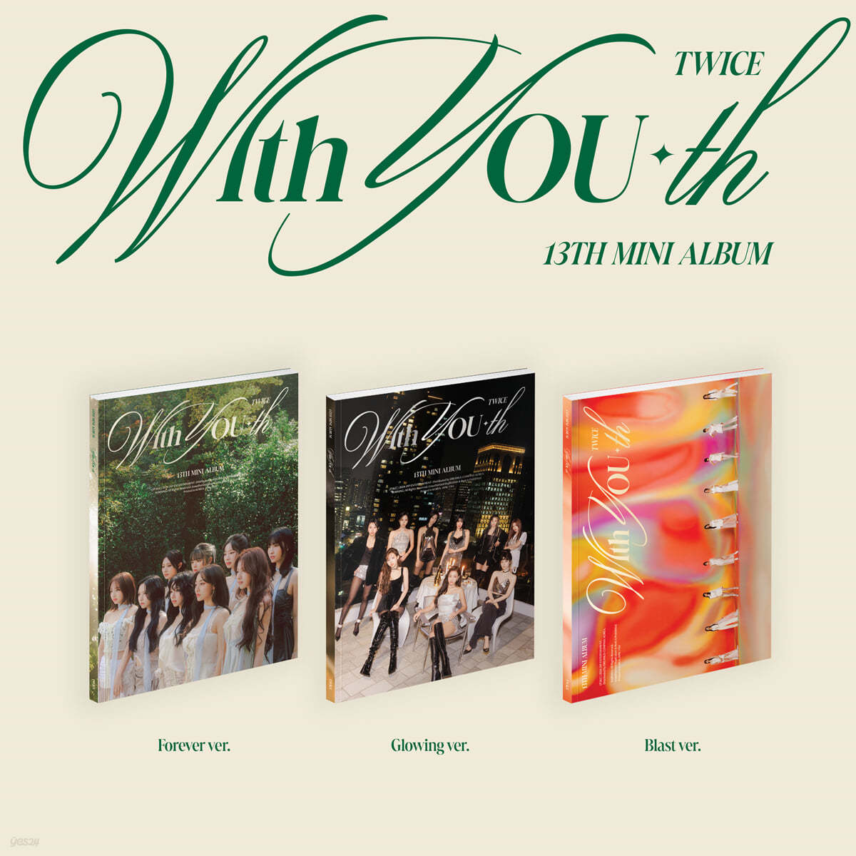 Twice Mini Album Vol. 13 – With YOU-th (Random)