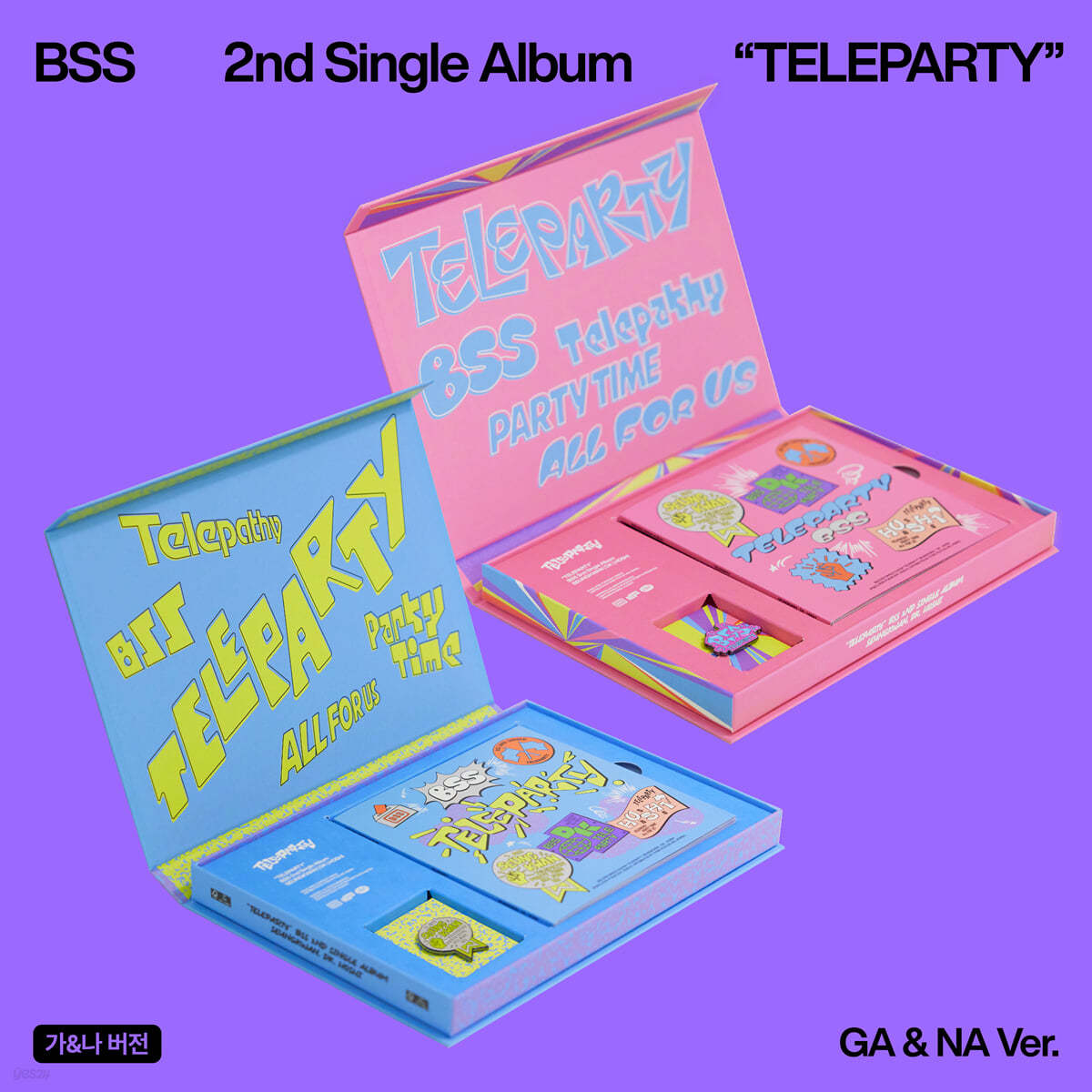 BSS 2nd Single Album – TELEPARTY (Random) + Weverse Gift