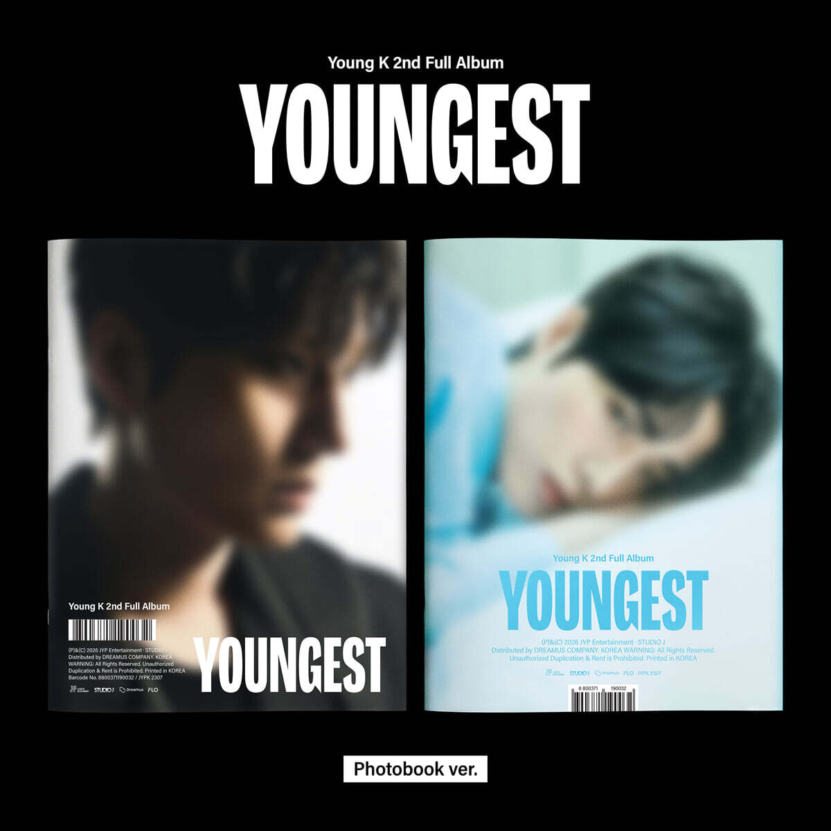 Young K – 2nd Full Album [YOUNGEST] (Photobook Ver.) (Random)