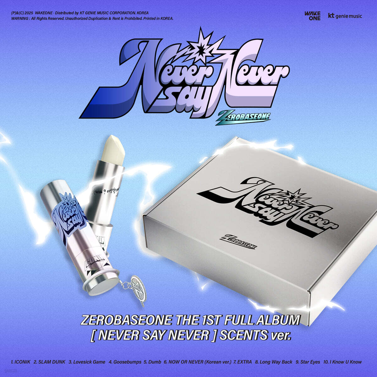 ZEROBASEONE THE 1ST FULL ALBUM – NEVER SAY NEVER (SCENTS Ver.)