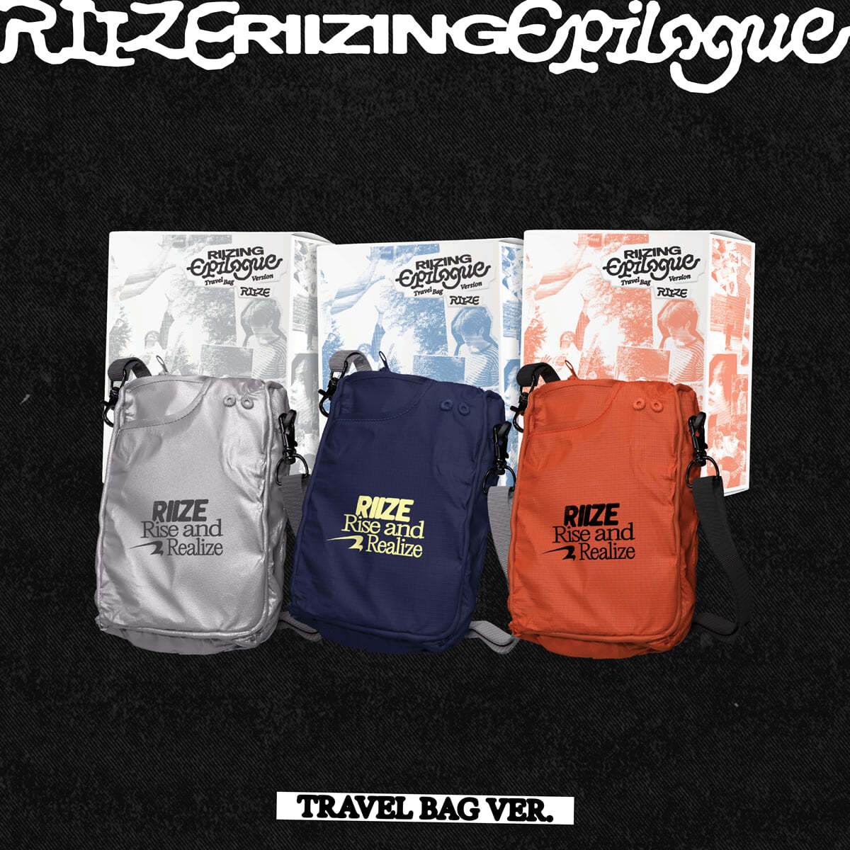 RIIZE The 1st Mini Album – RIIZING : Epilogue (TRAVEL BAG Ver.) (LIMITED EDITION) (Random)