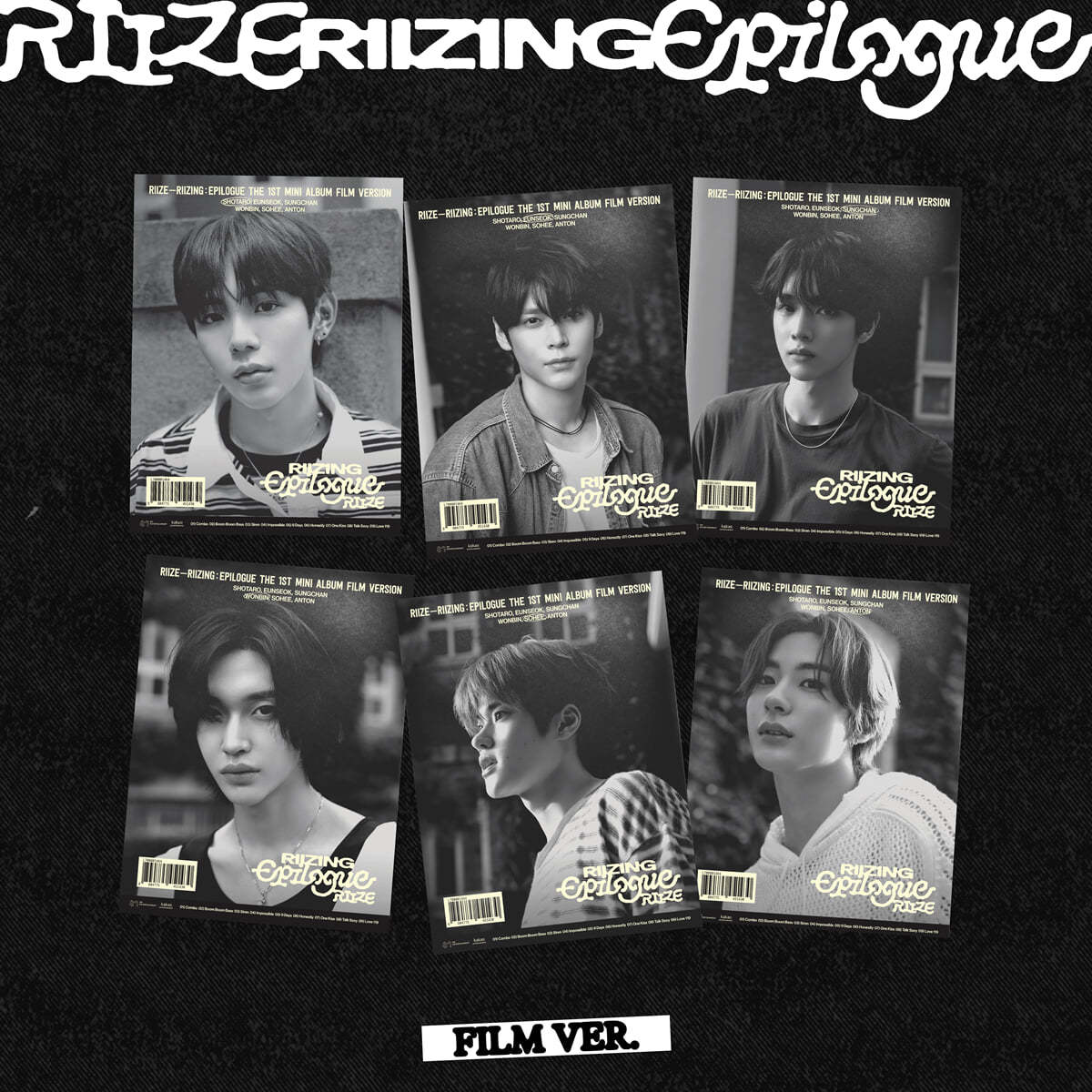 RIIZE The 1st Mini Album – RIIZING : Epilogue (FILM Ver.) (Random)