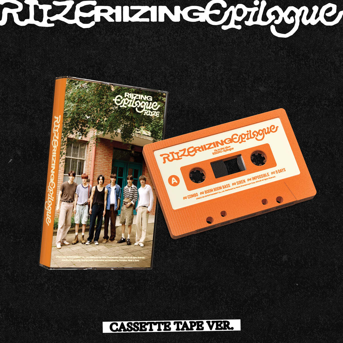 RIIZE The 1st Mini Album – RIIZING : Epilogue (CASSETTE TAPE Ver.)