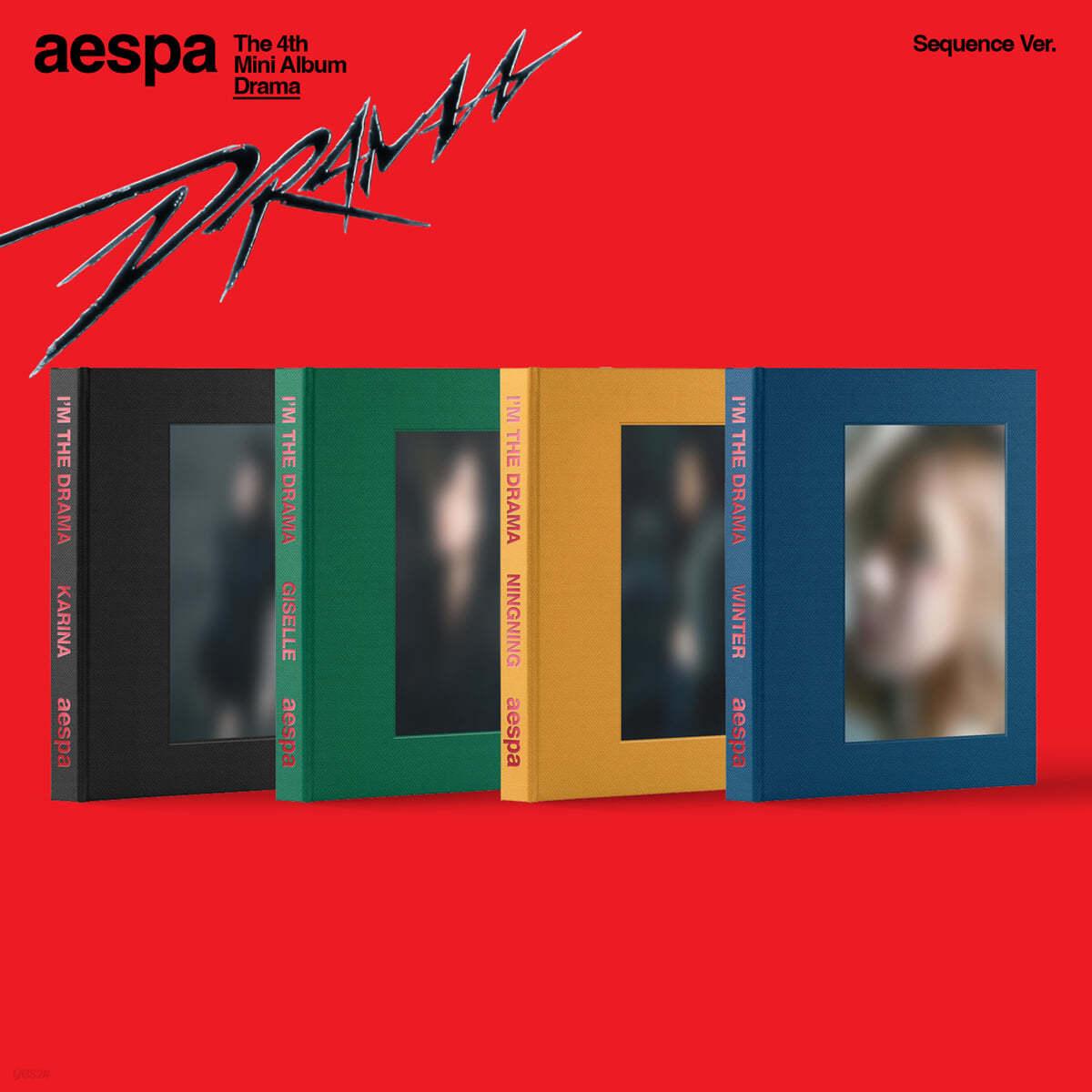 AESPA 4th Mini Album 'Drama' (Sequence Ver.)