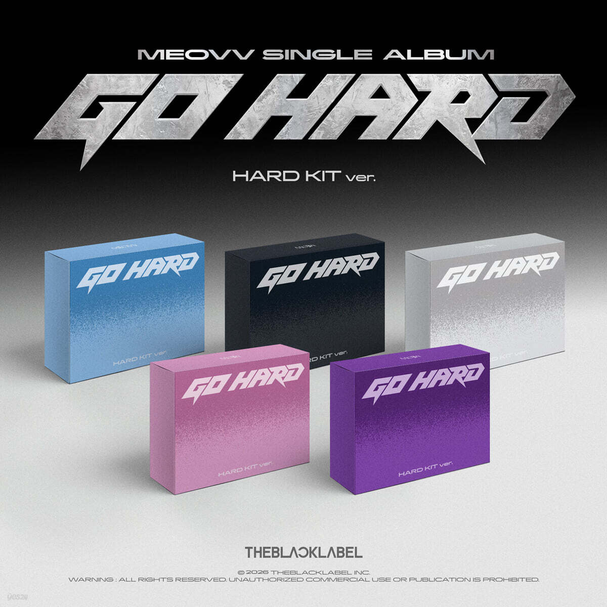 MEOVV – Single Album [GO HARD] (HARD KIT Ver.) (Random)