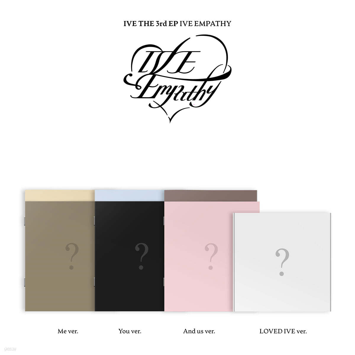 IVE THE 3rd EP – IVE EMPATHY (Random) + Apple Music Gift