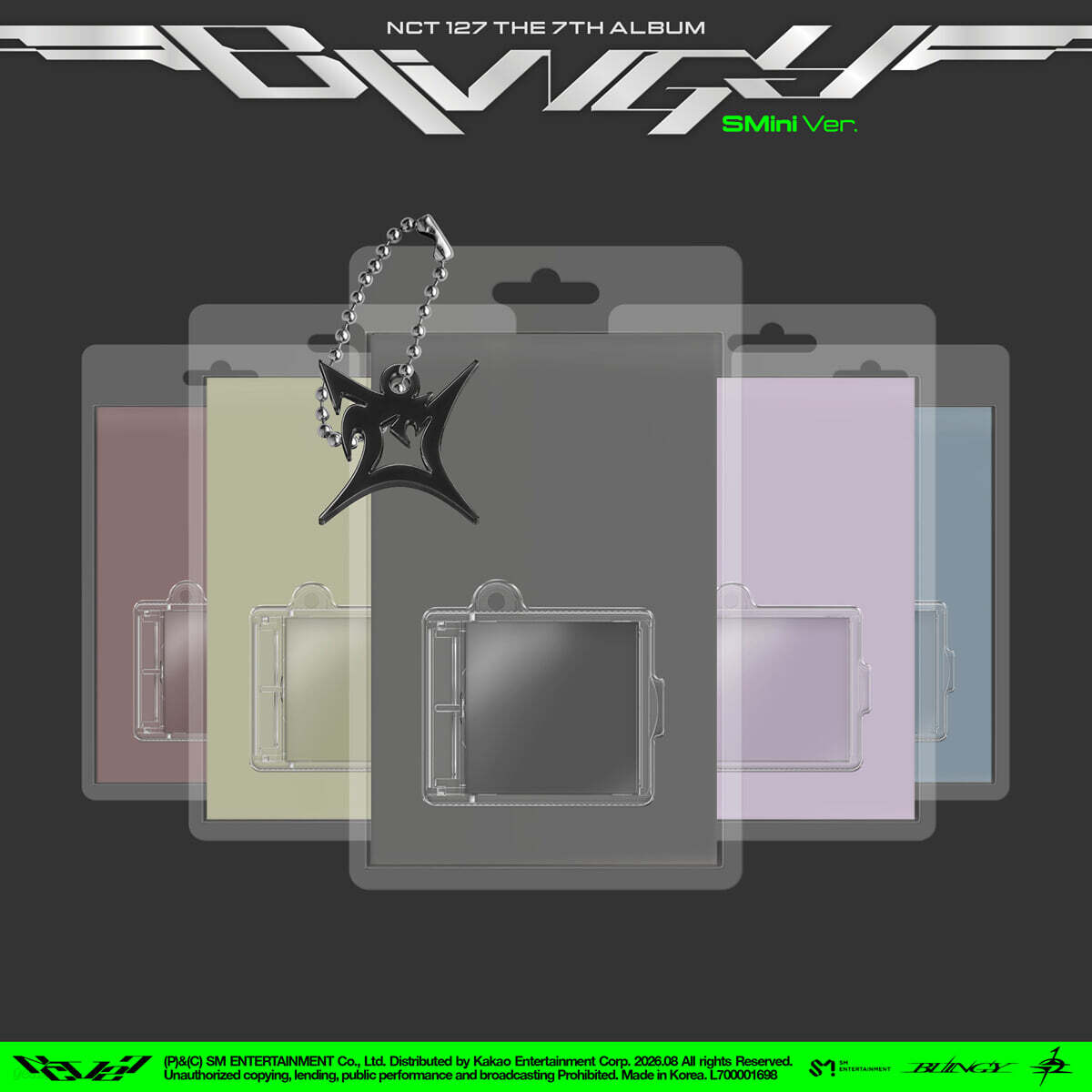 NCT 127 – The 7th Album [BLINGY] (SMini Ver.) (Smart Album) (Random)