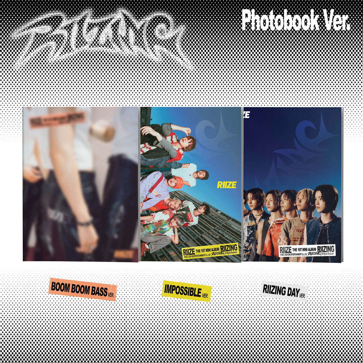 RIIZE The 1st Mini Album – RIIZING (Photo Book Ver.) (Random)