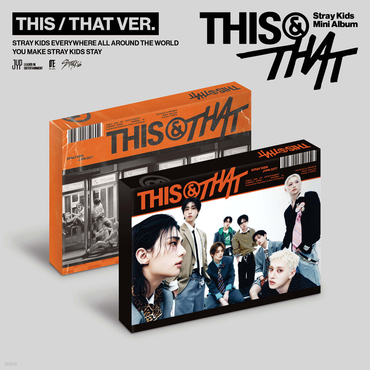 Stray Kids THIS & THAT (THIS/THAT VER.) (Random) + KKANG Gift