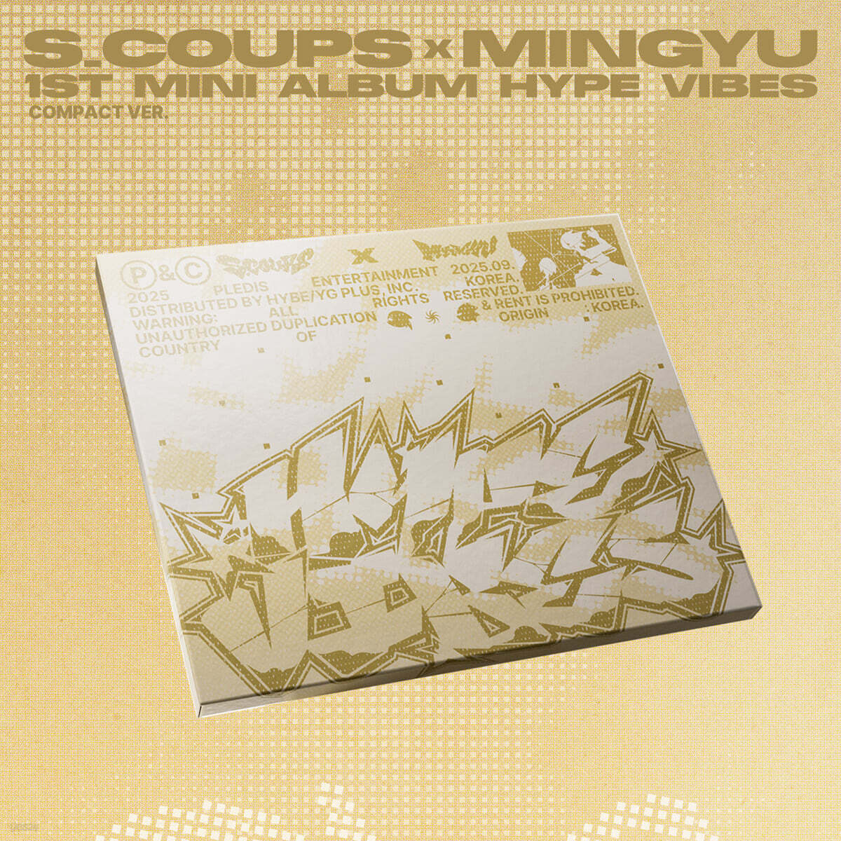 S.COUPS X MINGYU – 1ST MINI ALBUM [HYPE VIBES] (COMPACT Ver.) (Random)