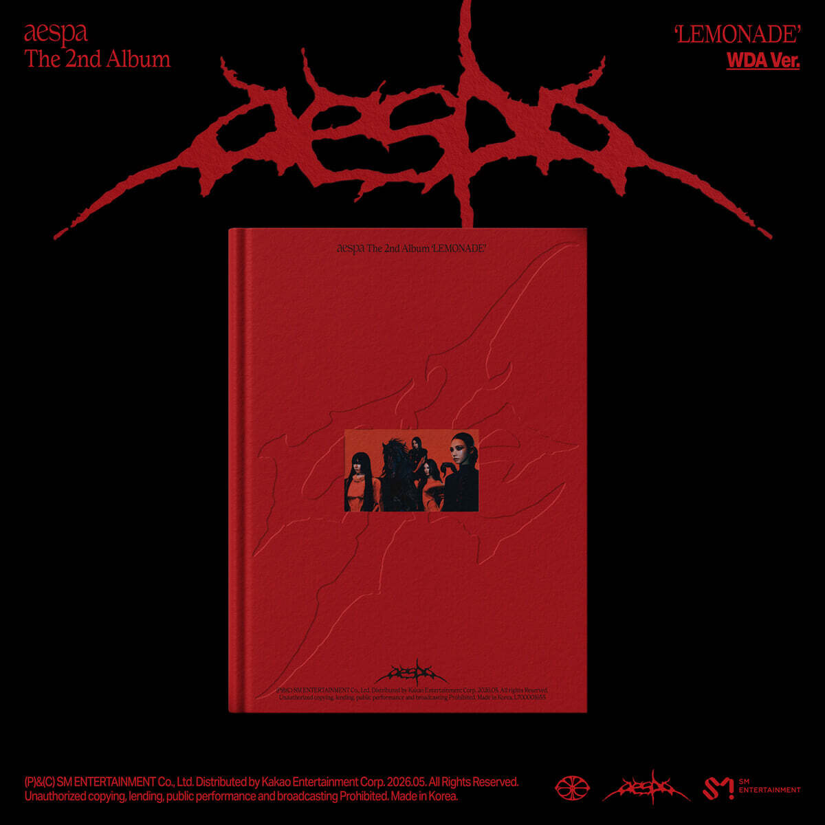 aespa – The 2nd Album [LEMONADE] (WDA Ver.)