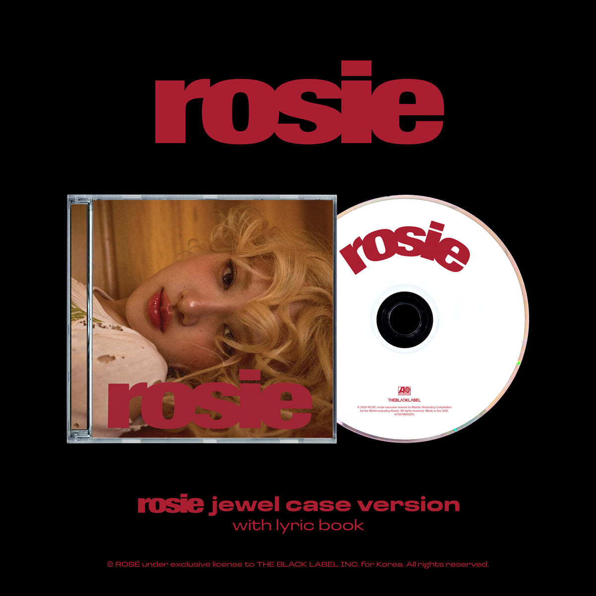 ROSÉ first studio album – rosie (JEWEL)