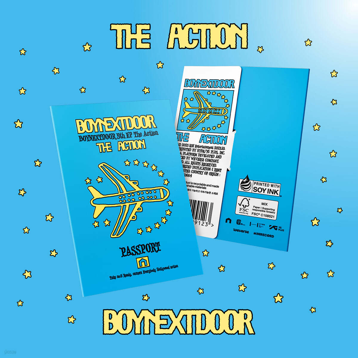 BOYNEXTDOOR – 5th EP [The Action] (Weverse Albums Ver.)