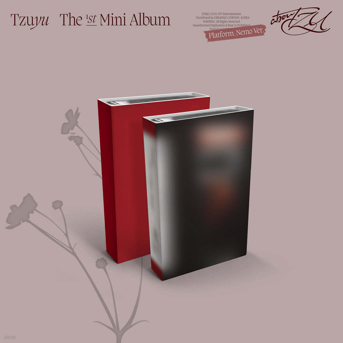 TZUYU THE 1st Mini Album – abouTZU (Nemo Ver.) + JYP Shop Gift