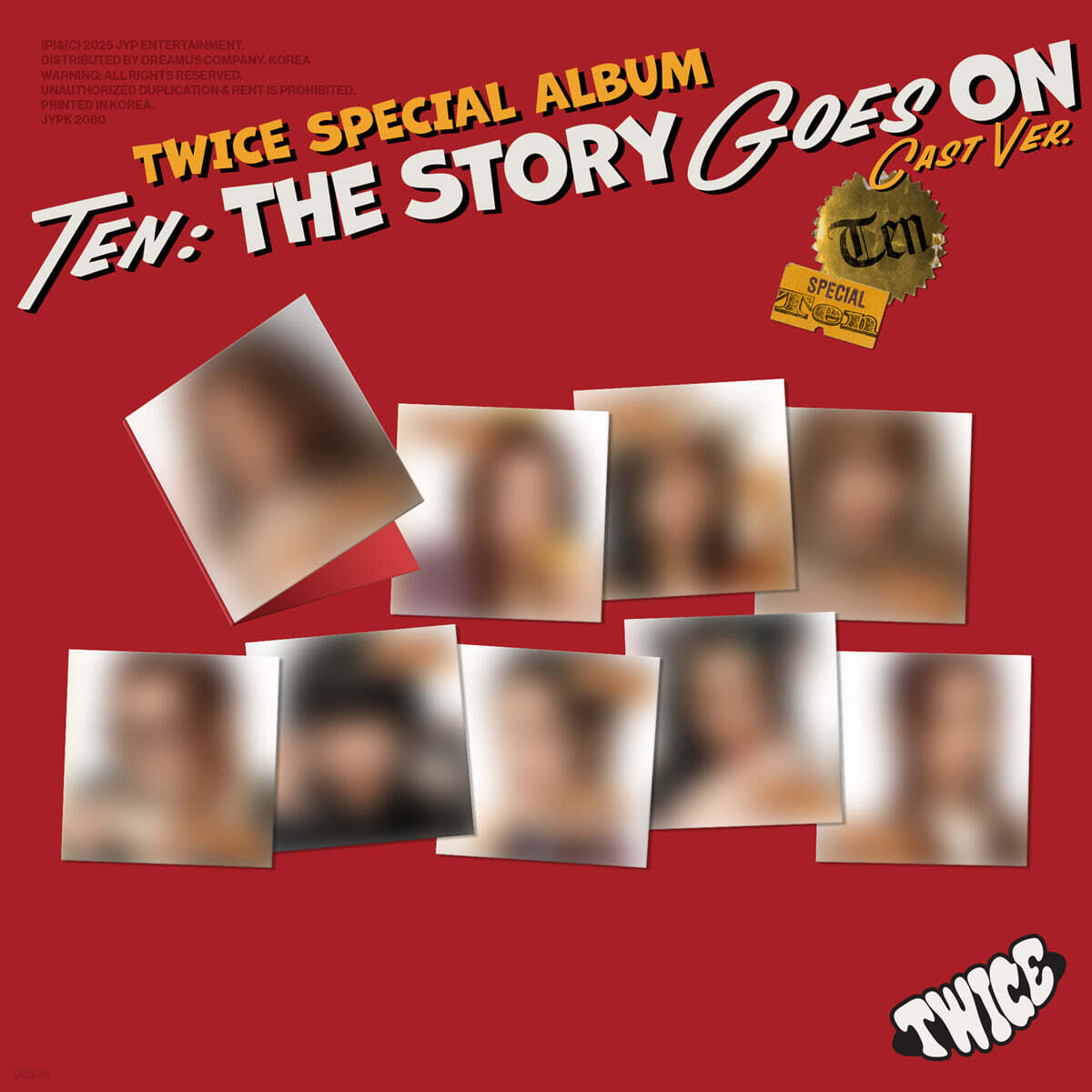 TWICE – TEN: The Story Goes On (Cast Ver.) (Random)