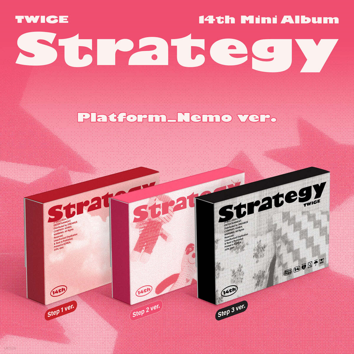 Twice 14th Mini Album – STRATEGY (Platform_Nemo Ver.) (Random)