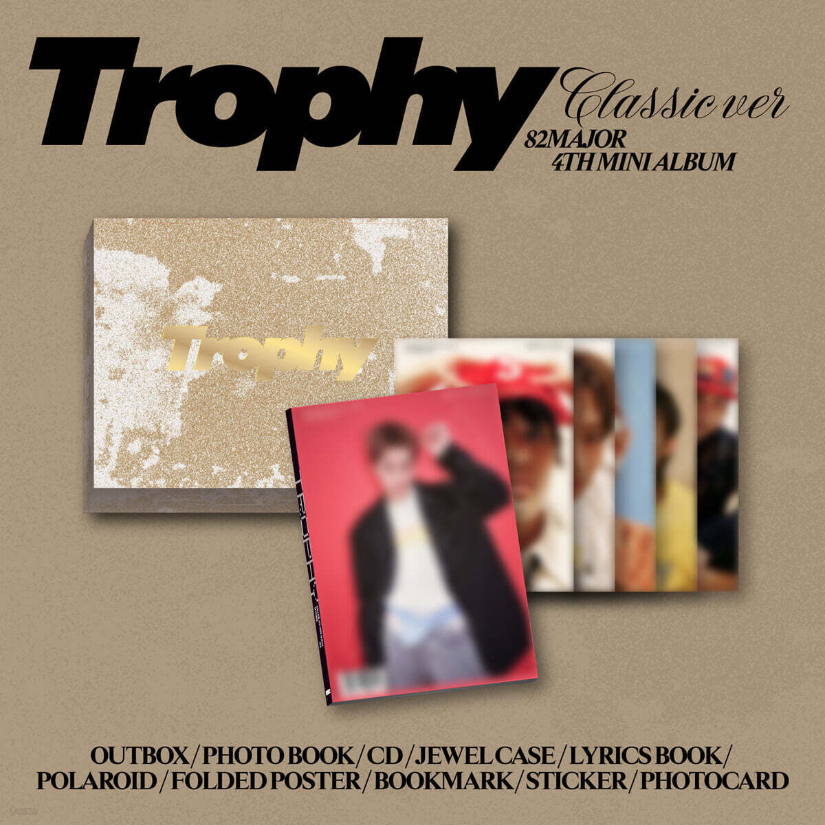 82MAJOR – 4TH MINI ALBUM [Trophy] (Classic Ver.)