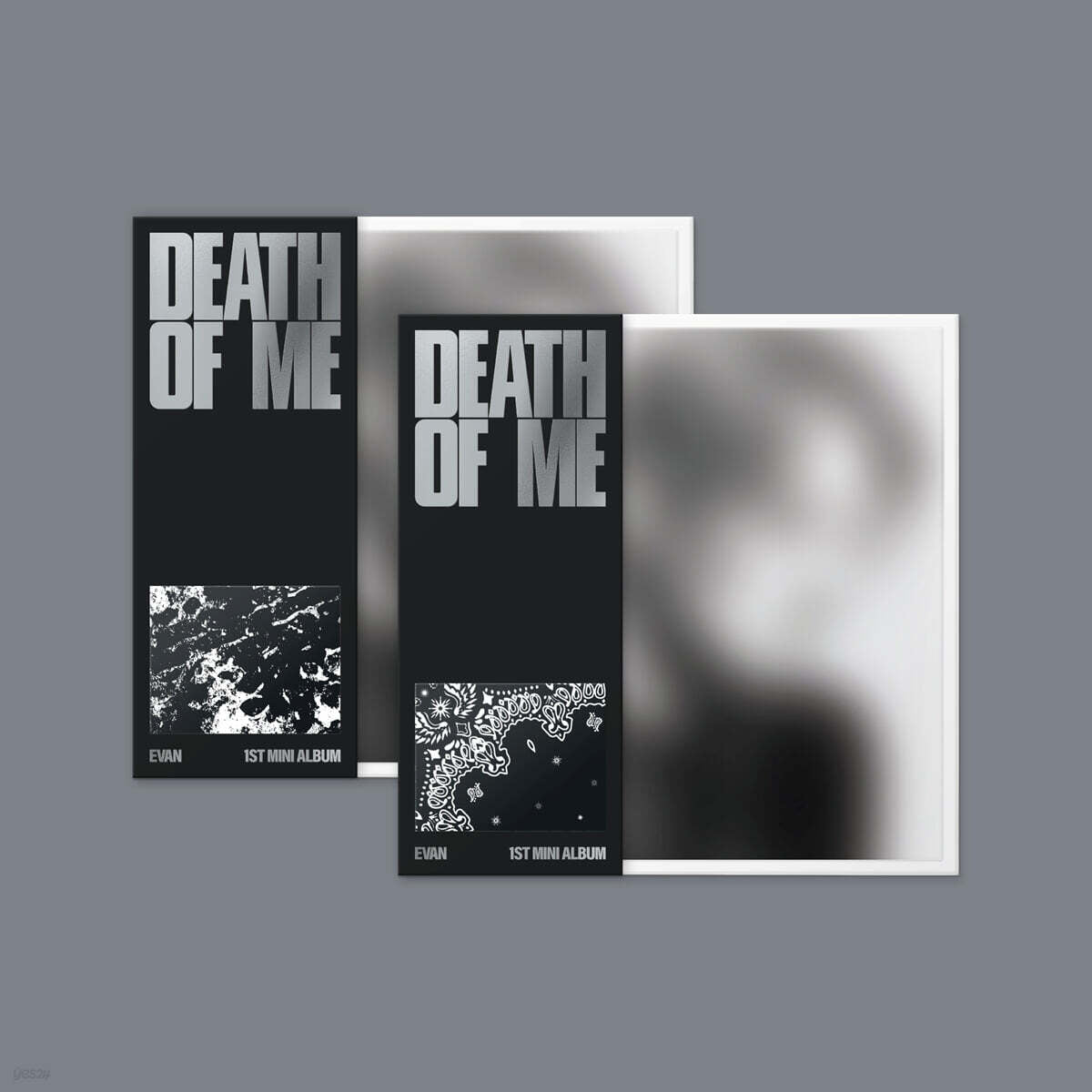 EVAN – 1st Mini Album ‘DEATH OF ME’ (BANDANA Ver.) (Random)