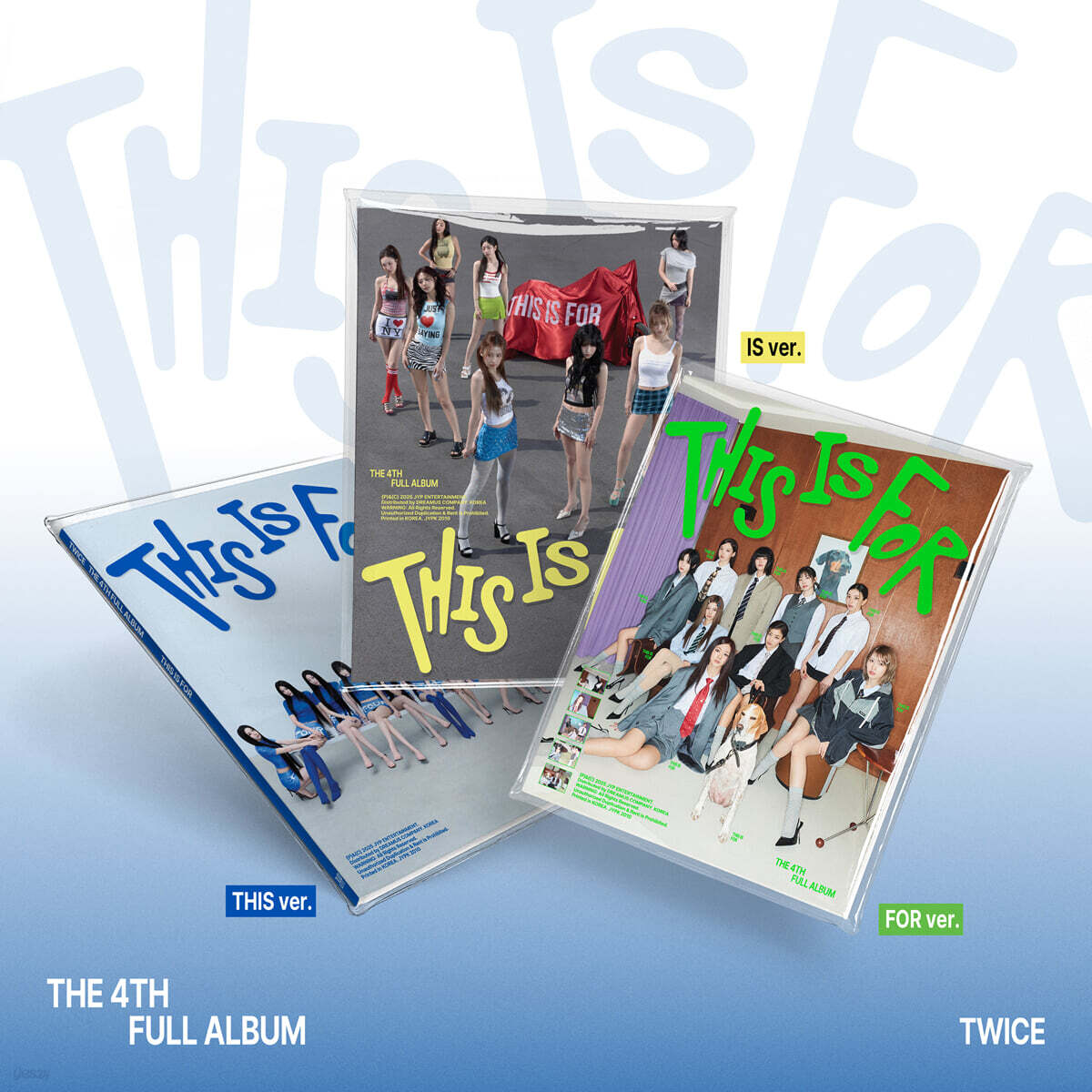 アイドル TWICE 4th Full Album THIS IS FOR vinyl TWICE 4th Full Album - THIS IS FOR – KKANG