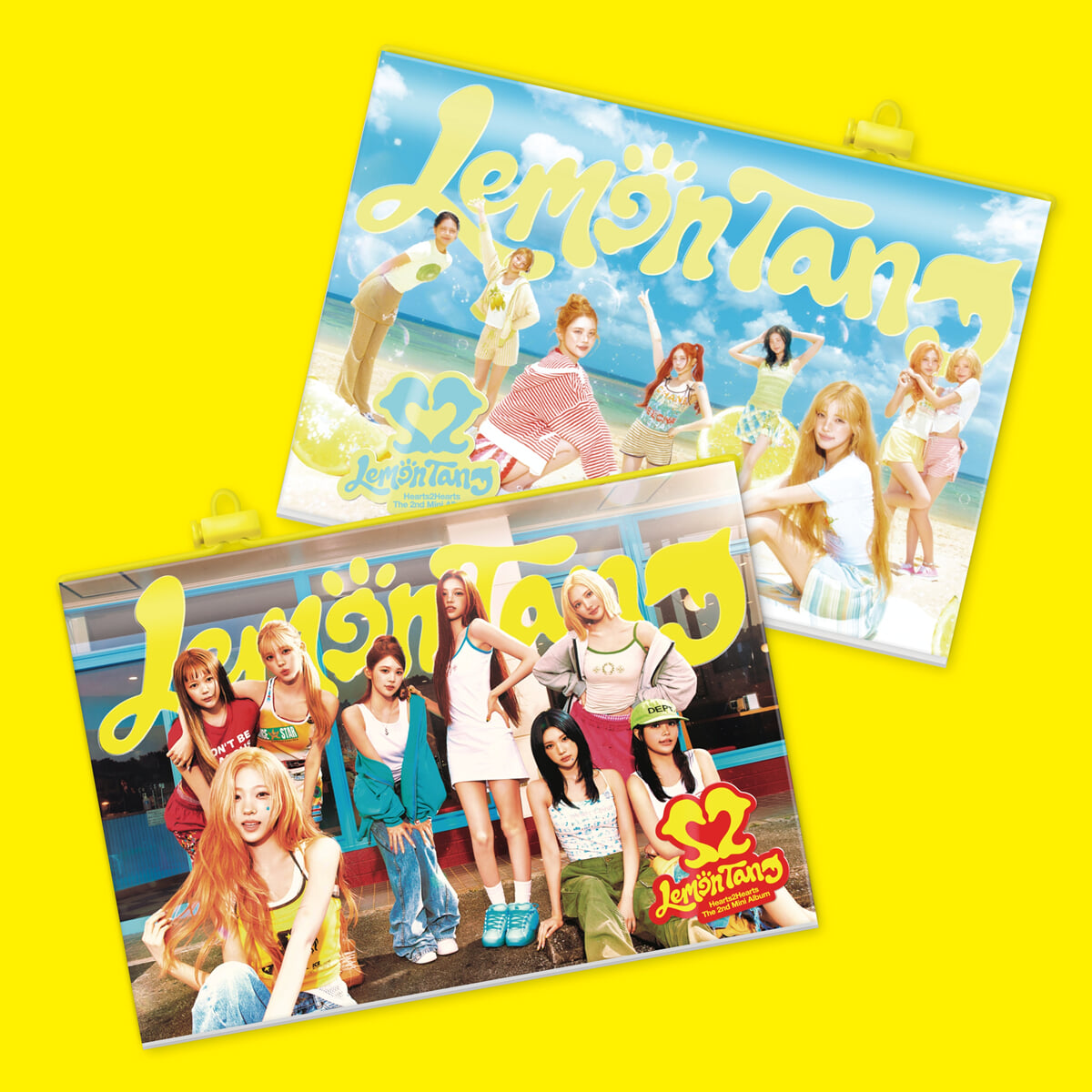 Hearts2Hearts – The 2nd Mini Album [Lemon Tang] (Photobook Ver.) (Random)
