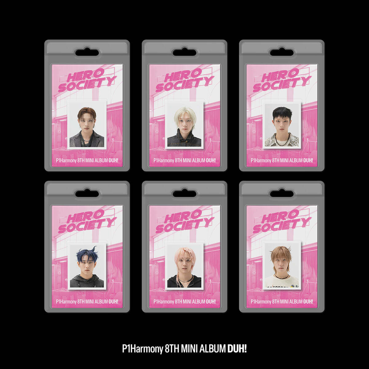 P1Harmony 8th Mini Album – DUH! (FaNCy Ver.) (PLVE) (Random)