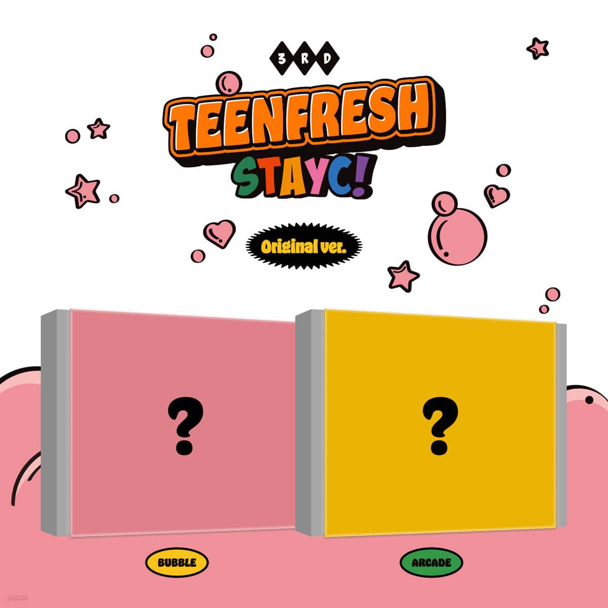 STAYC Mini Album Vol. 3 - TEENFRESH (Random) + Ktown4U Benefit - KKANG