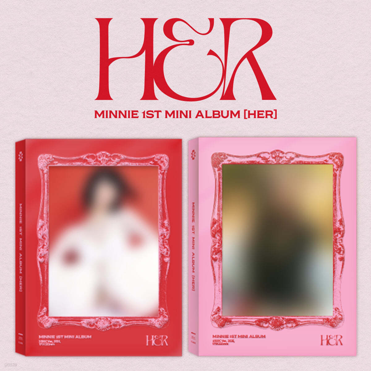 MINNIE 1ST MINI ALBUM – HER (Random) + Apple Music Gift