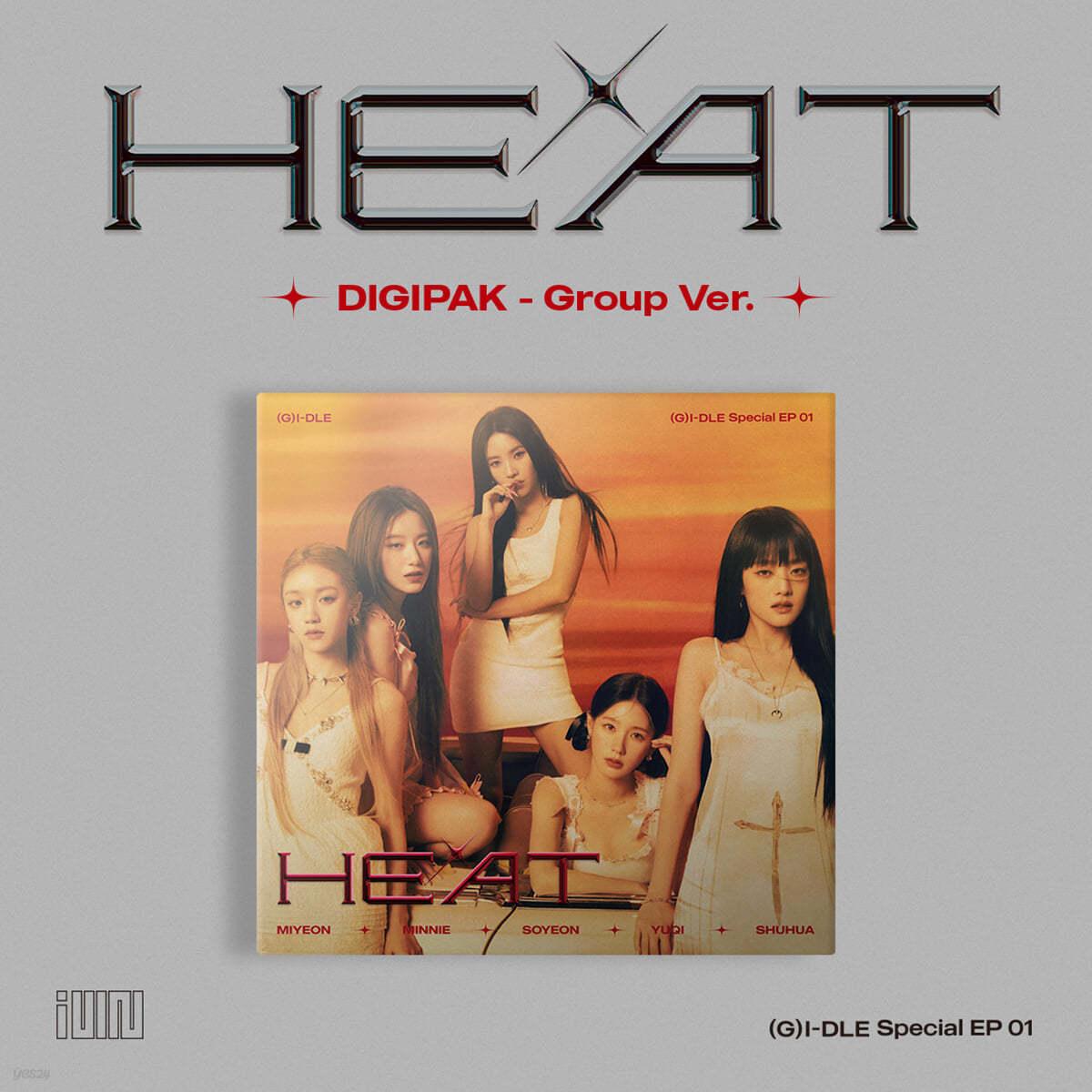 (G)I-DLE Special EP 01 - HEAT [DIGIPAK] - KKANG