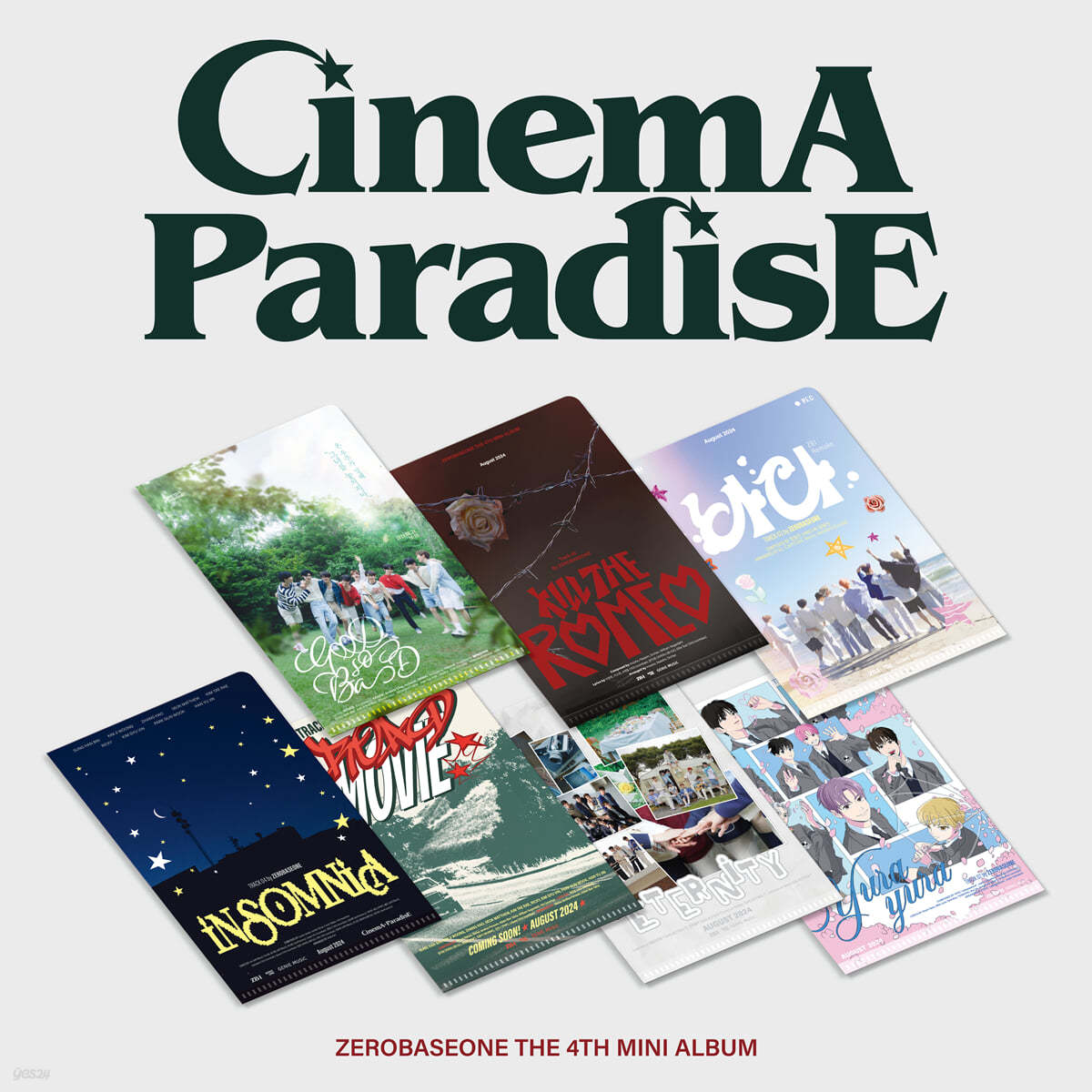 ZEROBASEONE The 4th Mini Album – CINEMA PARADISE (ZEROSE Ver.) (Random)