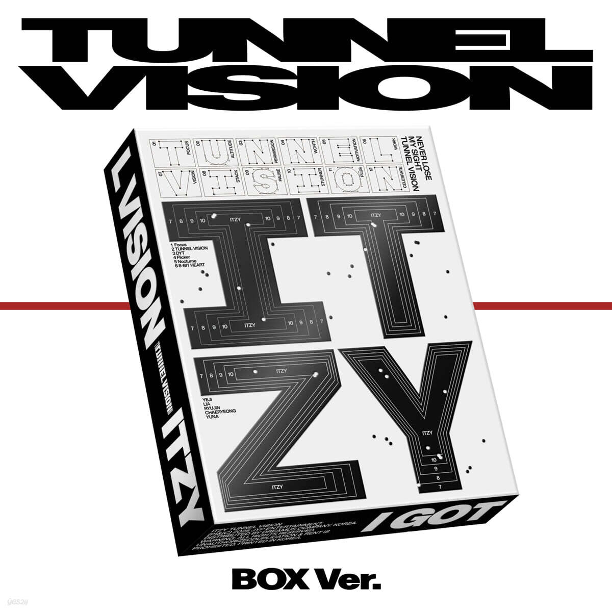 ITZY – [TUNNEL VISION] (Box Ver.)