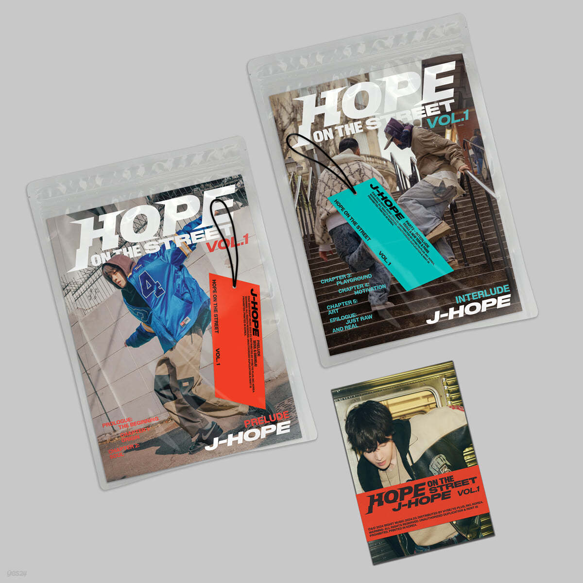 j-hope – HOPE ON THE STREET VOL.1 (2 Version Set + Weverse Album)