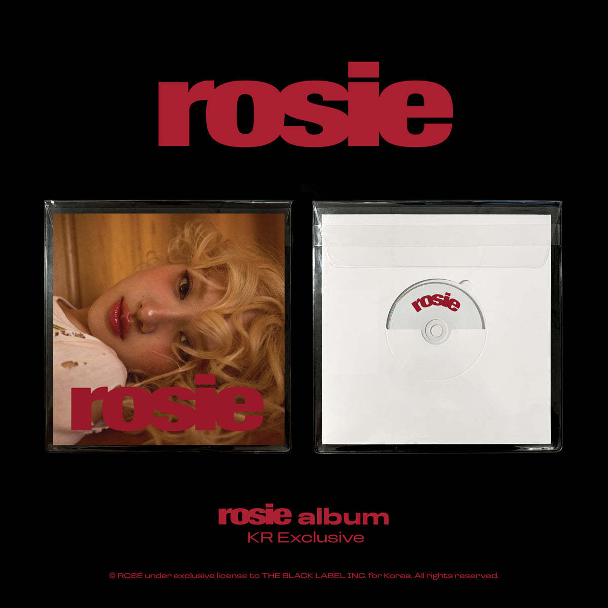 ROSÉ first studio album – rosie (KR Exclusive)