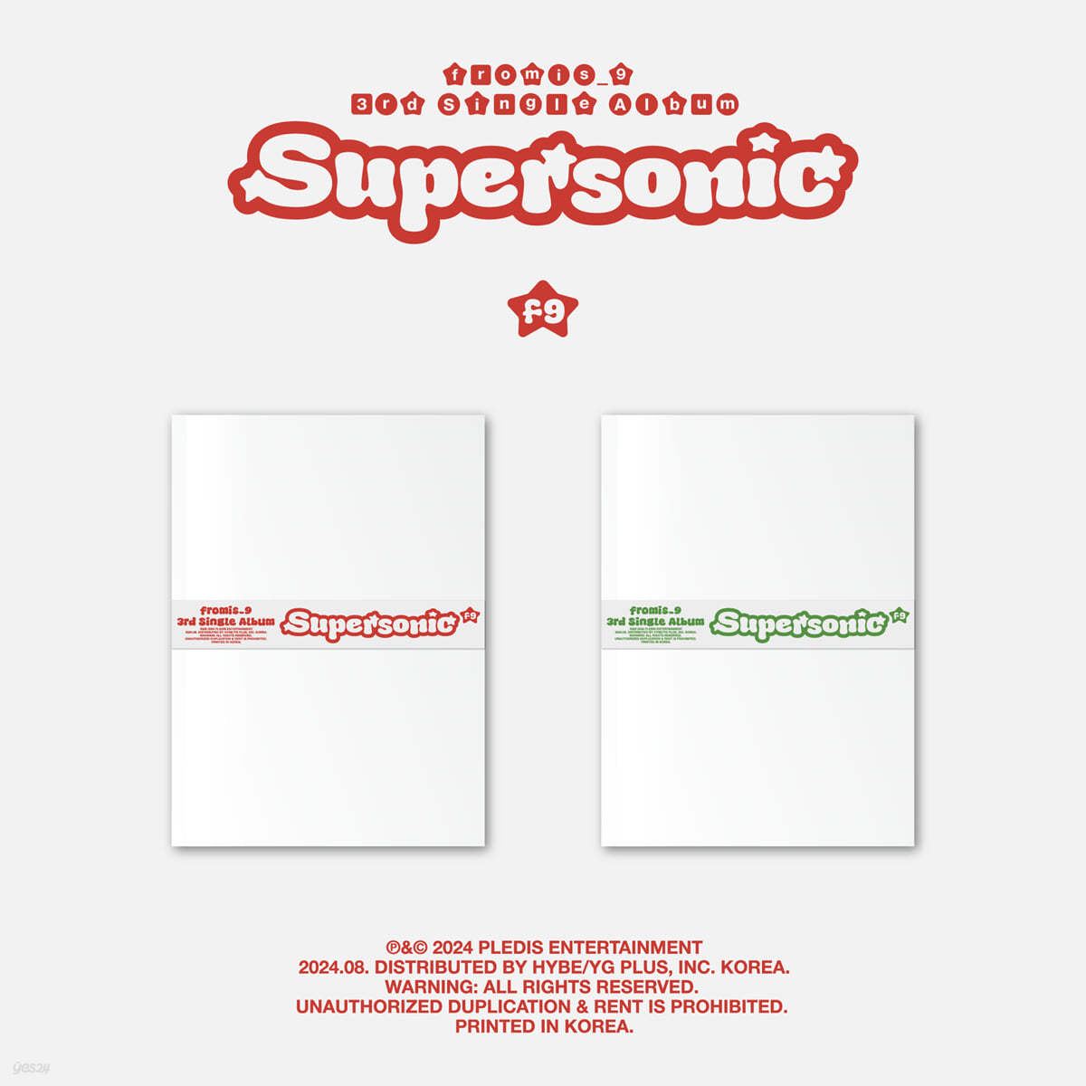 fromis_9 3rd Single Album – Supersonic (Random) + Weverse Gift